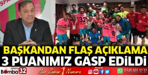 3 puanımız gasp edildi