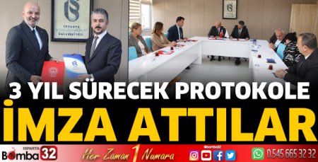 3 yıl sürecek protokole imza attılar