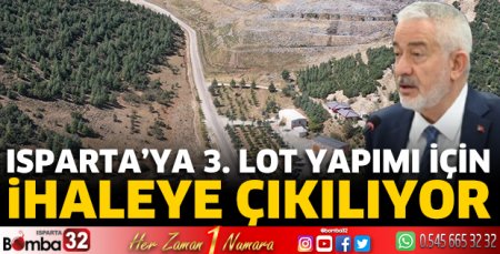 3. lot yapımı için ihaleye çıkılıyor 