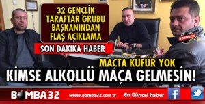32 GENÇLİK BAŞKANINDAN MESAJ VAR