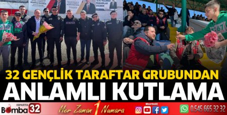 32 Gençlik Taraftar Grubundan anlamlı kutlama