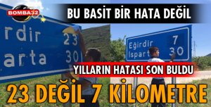 33 KM DEĞİL 17 KM