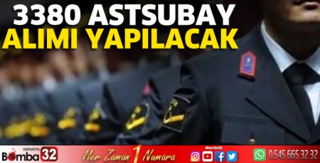 3380 Astsubay alımı yapılacak