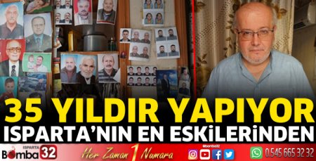 35 yıldır bu mesleği yapıyor