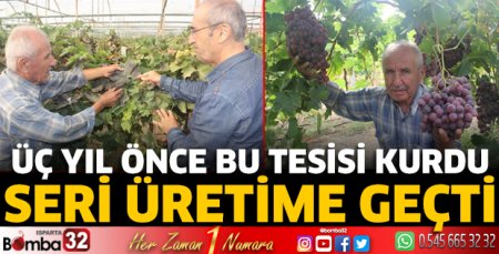 36.400,00 dekarlık alanda üretim