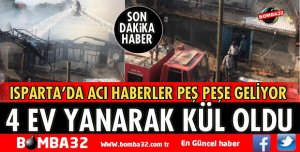 4 EV TAMAMEN YANDI SON DAKİKA