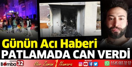 4 katlı binadaki patlamadan Isparta’ya acı haber