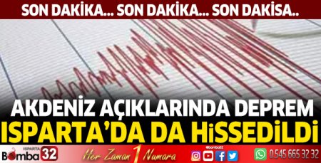 4.7 büyüklüğünde deprem