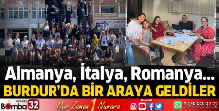 40 gençlik çalışanı Burdur'da bir araya geldi