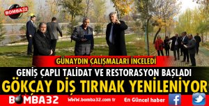 400 DÖNÜMLÜK GÖKÇAY MESİRELİĞİ DİŞ TIRNAK YENİLENİYOR