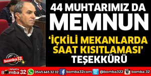 44 MUHTARIMIZ DA MEMNUN