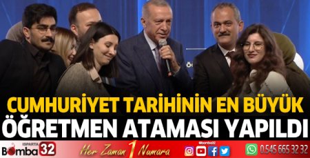45 bin öğretmenin ataması yapıldı
