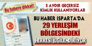 5 Aydır Geçersiz Kimlik Kullanıyorlar!