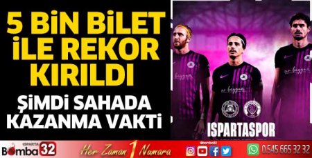 5 bin bilet ile rekor kırıldı