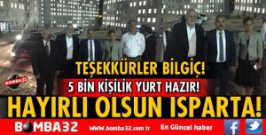 5 BİN KİŞİLİK YURT HİZMETE GİRDİ