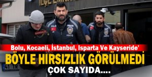 5 ilde elektronik eşya hırsızlığı iddiası