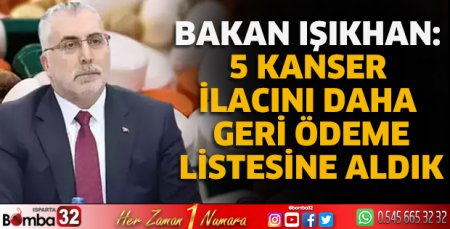 5 kanser ilacını daha geri ödeme listesine aldık