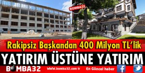 5 YILDA 400 MİLYON TL’LİK YATIRIM YAPTI