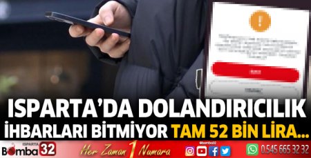 52 Bin lira dolandırıldı