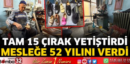 52 yıldır ayakkabı üretimi yapıyor