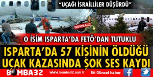 57 kişinin öldüğü Atlasjet kazasıyla ilgili şok ses kaydı!