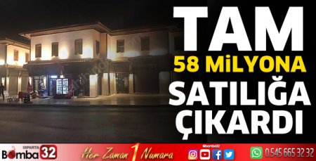 58 Milyona satıyor 
