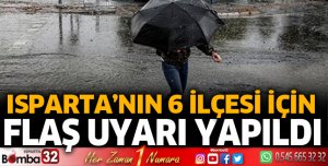 6 ilçe için kritik uyarı