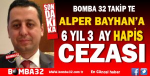 6 YIL 3 AY HAPİS CEZASI