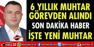 6 YILLIK MUHTARA ŞOK!