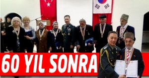 60 Yıl Sonra Madalya Aldılar
