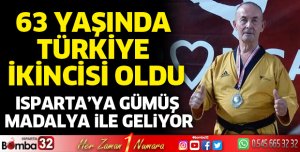 63 yaşındaki Ali İhsan Baydar Türkiye ikincisi oldu