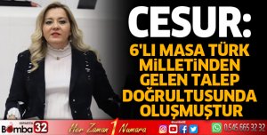 6'lı masa Türk Milletinden gelen talep doğrultusunda oluşmuştur