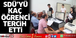 7 Bine Yakın Öğrenci Tercihini SDÜ'den Yana Kullandı