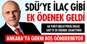 7 MİLYON TL'LİK ÖDENEK 