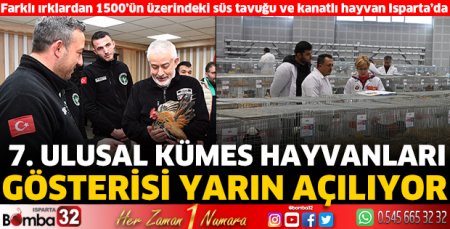 7. Ulusal Kümes Hayvanları Gösterisi yarın açılıyor