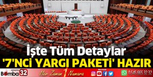 7'nci Yargı Paketi hazır