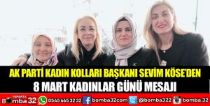8 MART DÜNYA KADINLAR GÜNÜ’NÜ KAHRAMAN TÜRK KADINLARINA İTHAF EDİYORUZ