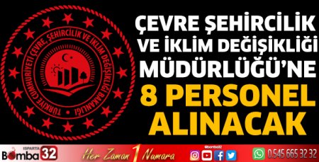 8 personel alınacak