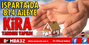 814 AİLEYE 5 MİLYON LİRALIK KİRA YARDIMI