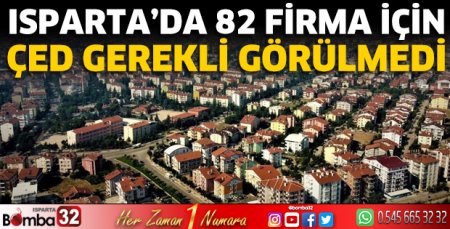 82 firma için ÇED gerekli görülmedi
