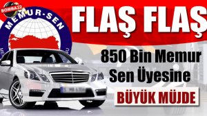 850 Bin Memur-Sen Üyesine Yerli Otomobil!