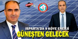 9 Köye Güneş Enerji Sistemi Kuruluyor
