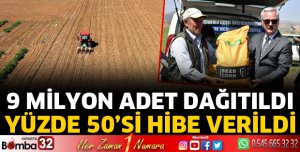 9 milyon adet silajlık mısır tohumu dağıtımı