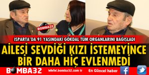 91 yaşında organlarını bağışladı