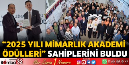 “2025 Yılı Mimarlık Akademi Ödülleri” Sahiplerini Buldu