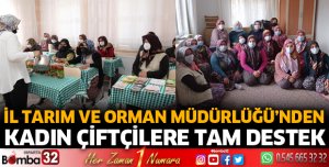 ​Kadın çiftçilere tam destek