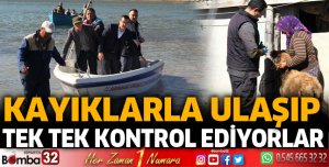 ​Kayıklarda Mada Adası'na ulaşıp, hayvanları aşıladılar