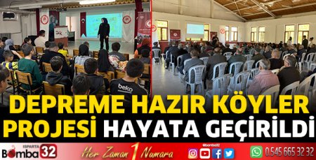 “Depreme Hazır Köyler Projesi” hayata geçirildi
