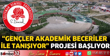 “Gençler Akademik Beceriler ile Tanışıyor” Projesi Başlıyor