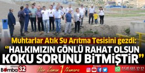 “Halkımızın gönlü rahat olsun koku sorunu bitmiştir”